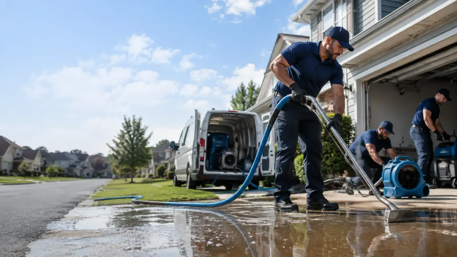 Flood Damage Restoration in Modale, IA